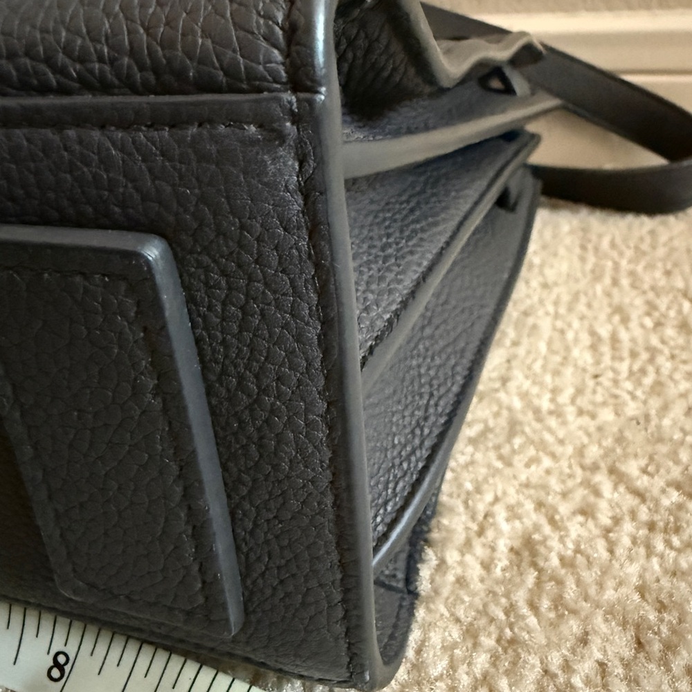 SAINT LAURENT Authentic Grained Calfskin Baby Sac De Jour in gray - Picture 6 of 15